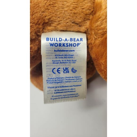 Build-A-Bear Pokémon Eevee Plush Stuffed Animal 16" 2021 Brown Yellow Toy Gift - Picture 7 of 9